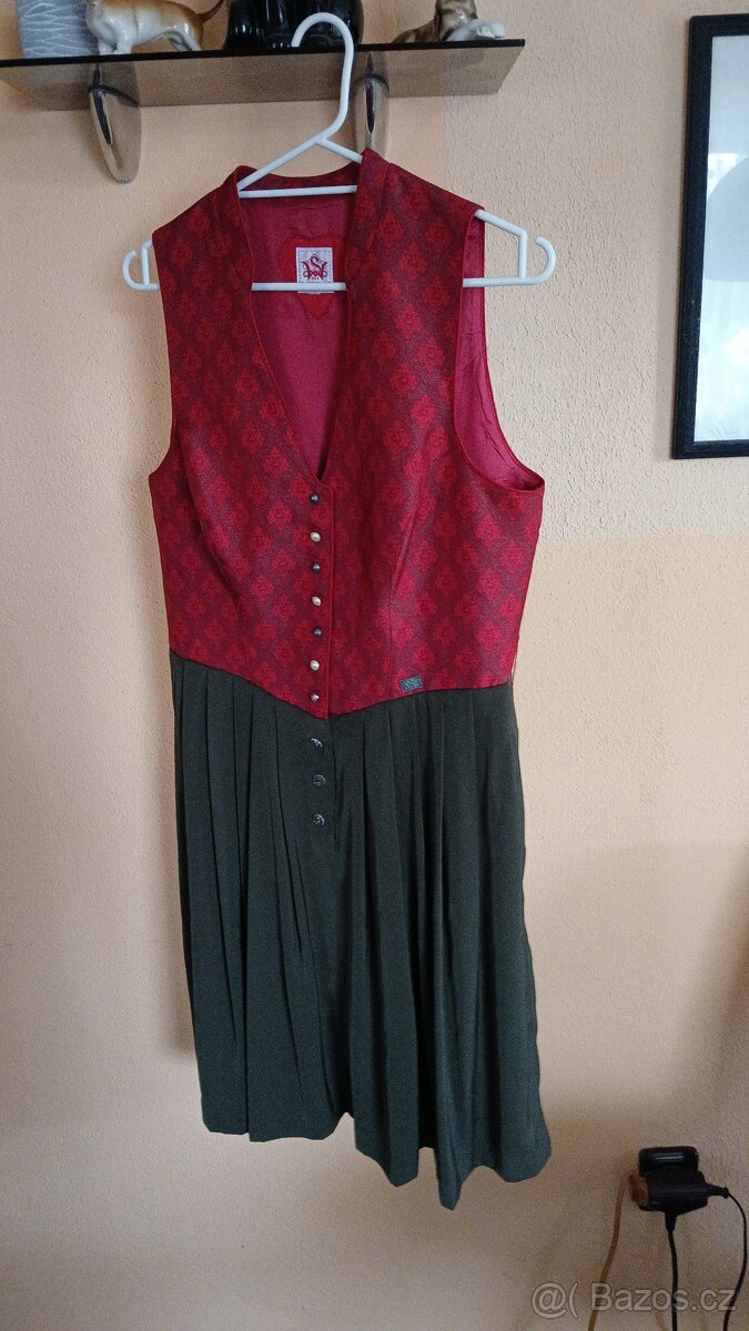 Krojové šaty dirndl Spieth & Wensky vel.M - 17