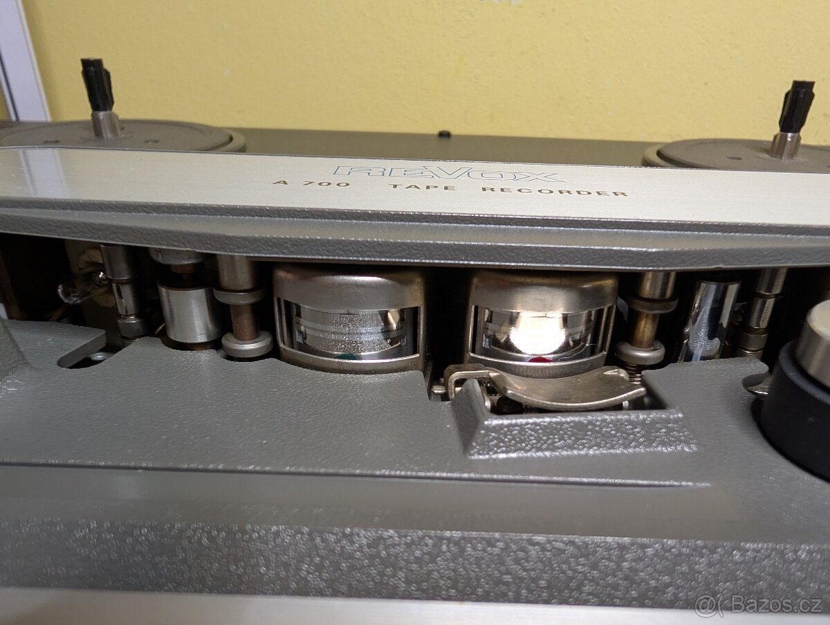 REVOX A700 - 2 TRACK 9,5, 19, 38 cm/s NAB - po renovaci - 17