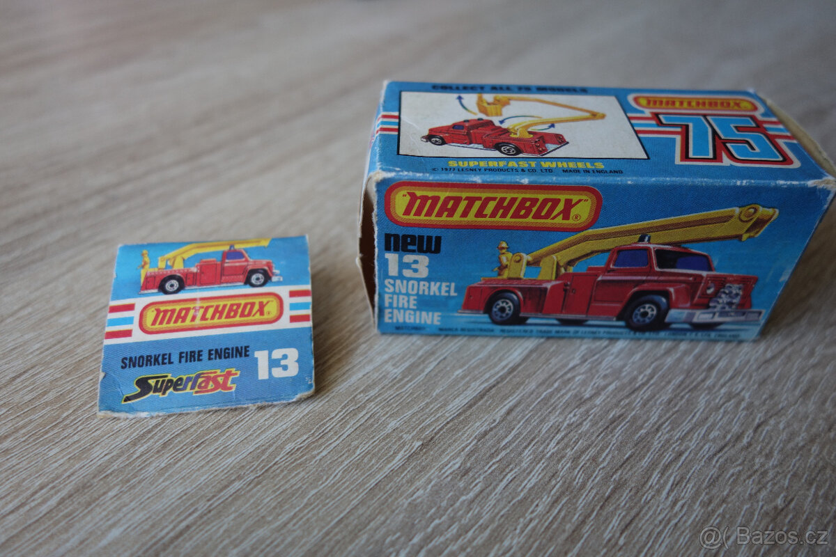 Matchbox Superfast No. 13 Snorkel Fire Engine - 17