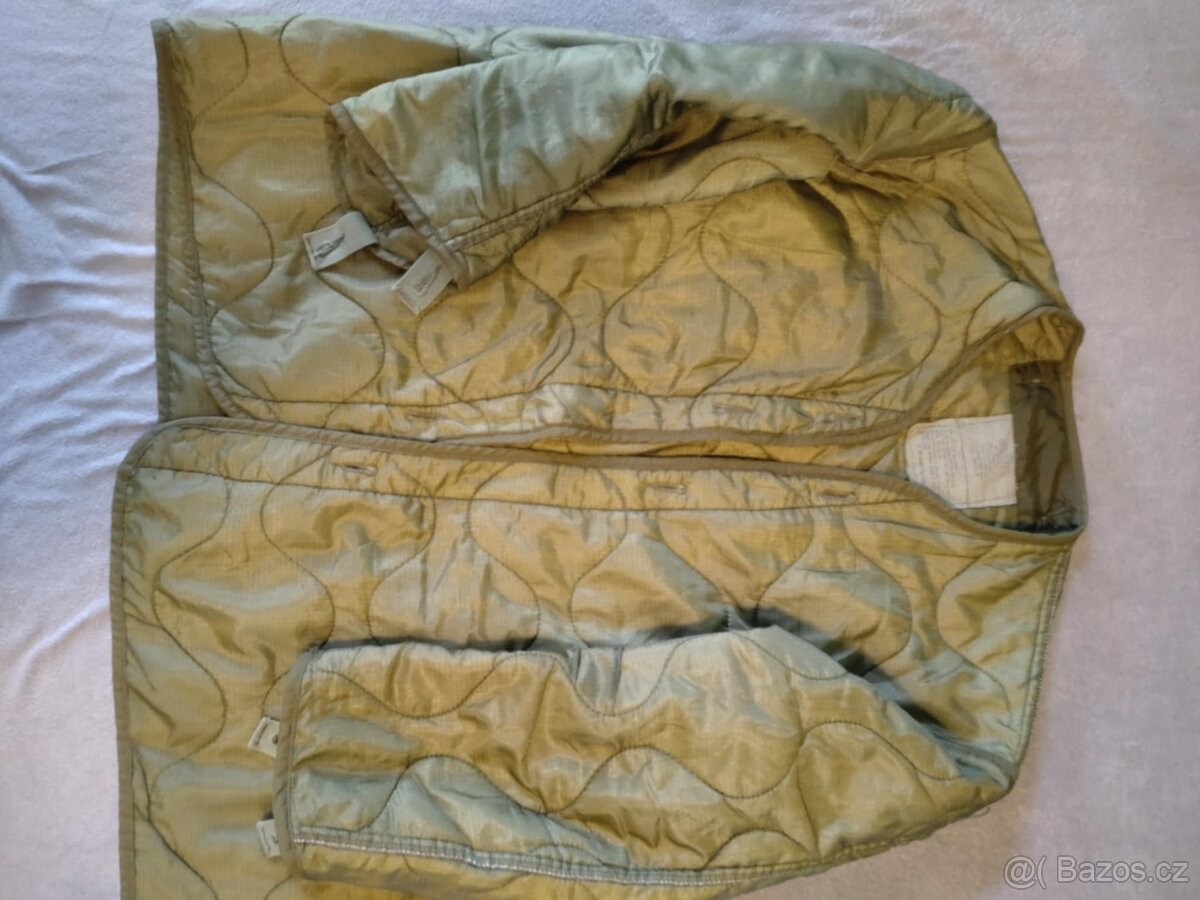 BUNDA PARKA M65 ALPHA INDUSTRIES OLIVE L/R V.Č. VLOŽKY - 17