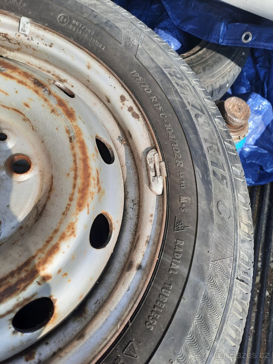 Disky Stilauto pre Fiat 4x98,rezervni kola,disky Ducato - 17