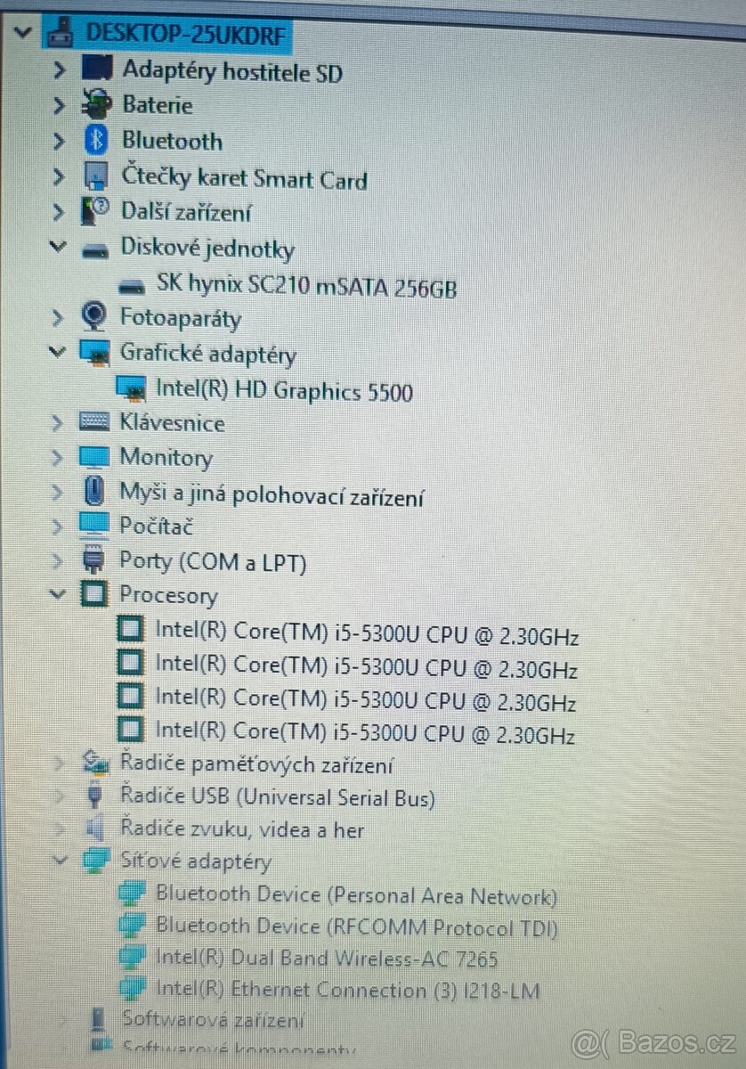 12,5" ultrabook Dell Latitude 7250 Core-i5,SSD,nová baterie - 17