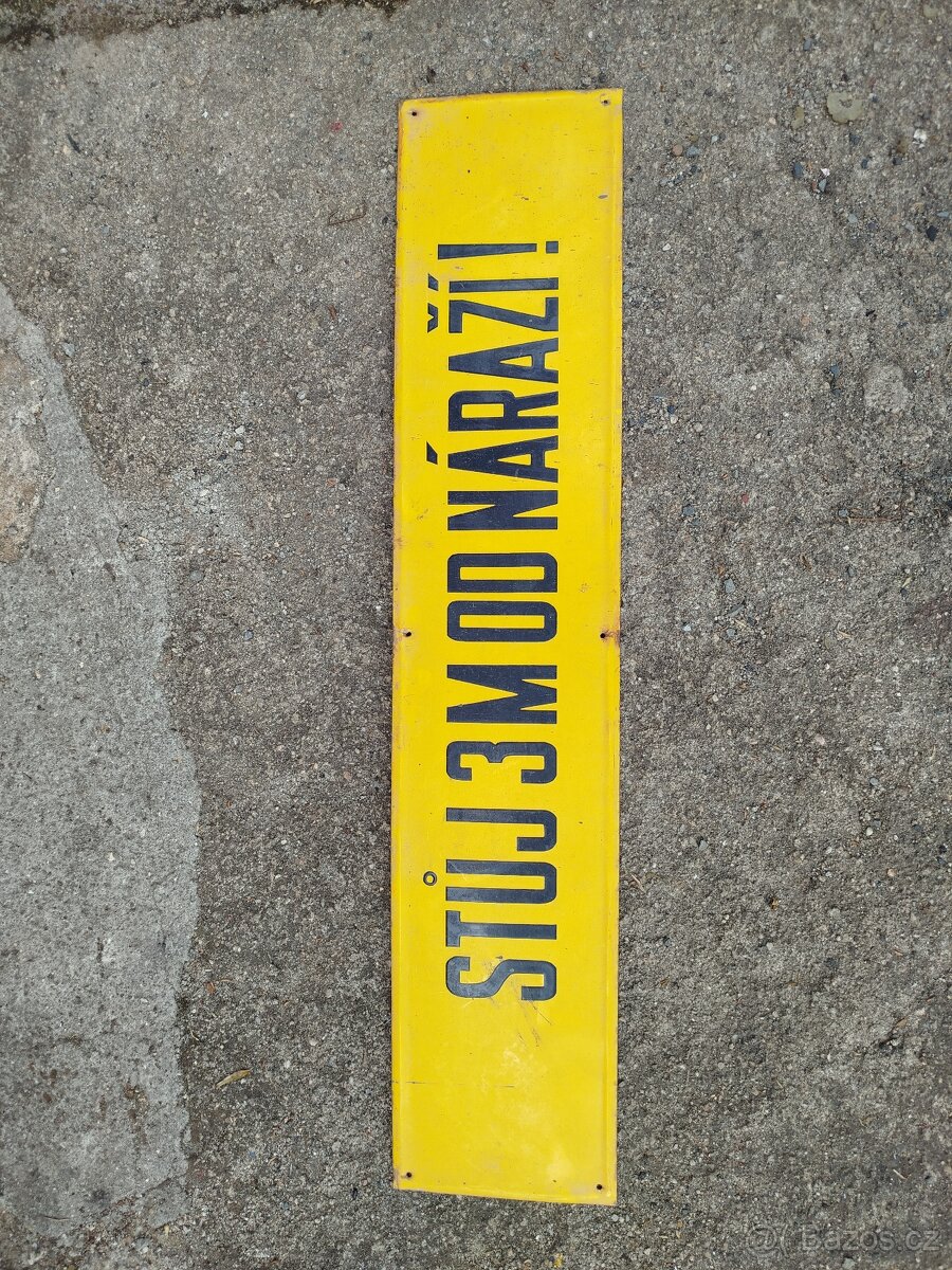 Smaltované cedule - 17