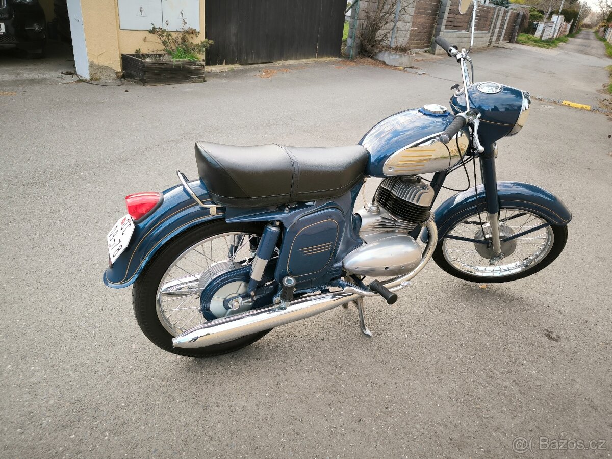 Jawa 350/361 Sport po profesionální renovaci,malá SPZ - 17