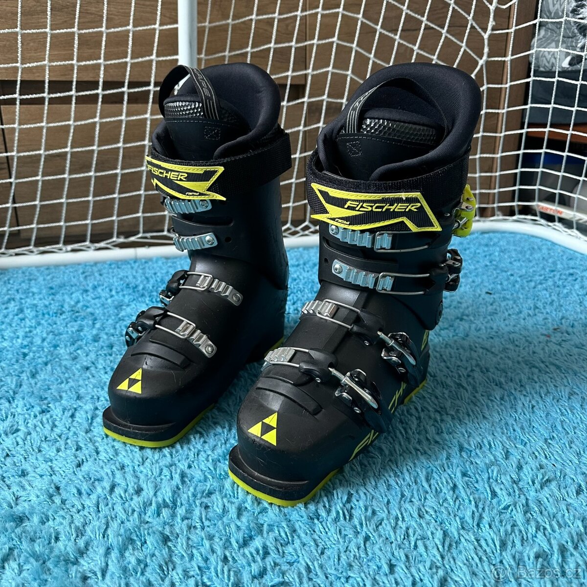 LYŽE JUNIORSKÉ 130 - Fischer RC4 RACE JR+ FJ4 SLR vel. 130 - 17