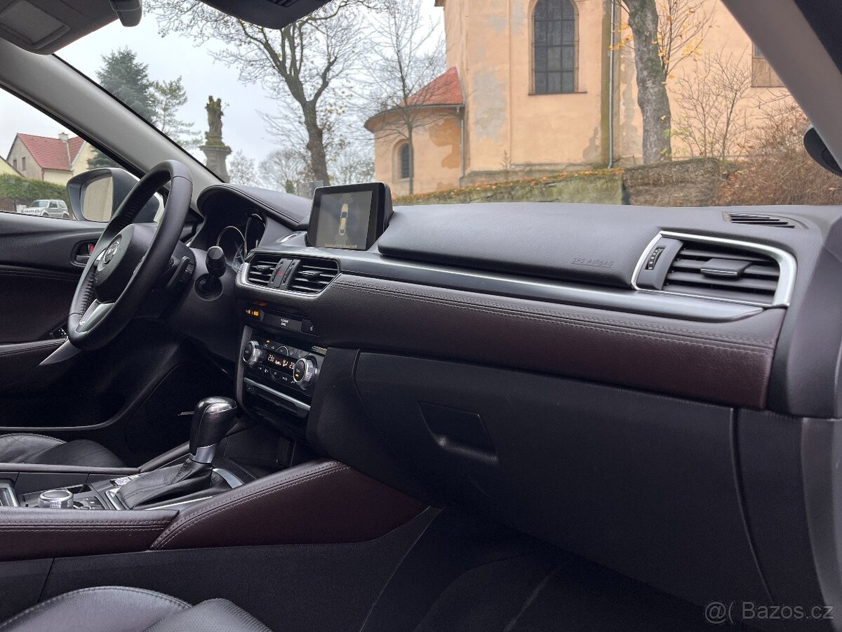 MAZDA 6 2.5i,141KW,2016,KŮŽE,FULL LED,BOSE,ALU19,HEAD UP,TZ - 17