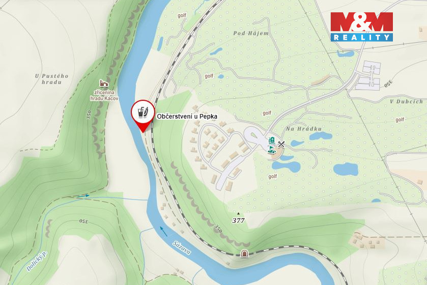 Prodej komerčního pozemku, 804 m², Kácov - 17