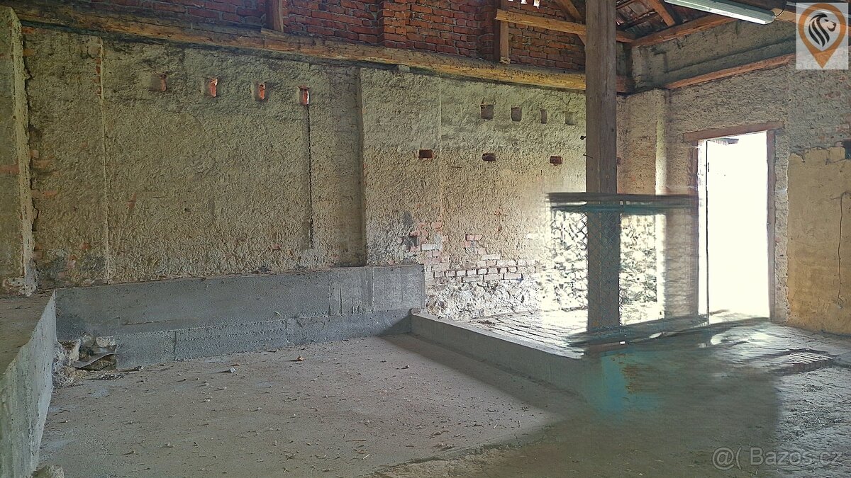 Dům se stodolou v Běšinech, Šumava blízko. - 17