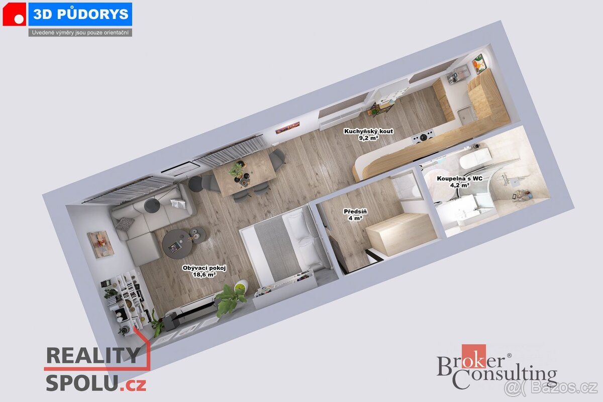 Prodej, byty/1+1, 36 m2, V Lípách 156, 29501 Mnichovo Hradiš - 17