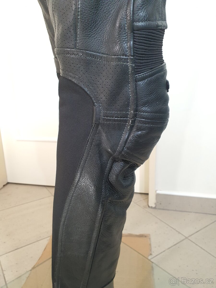 Kalhoty na moto Tschul Kožené Vel. 38 M - 17