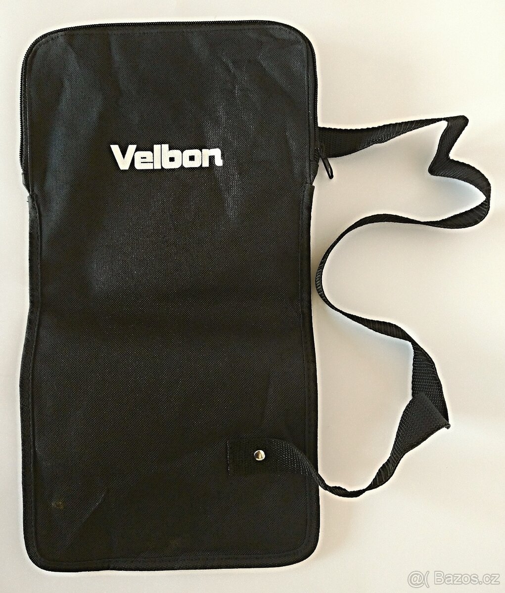 Blesk Topca 330 CTX, stativ VELBON CX 460mini, kovový stativ - 17