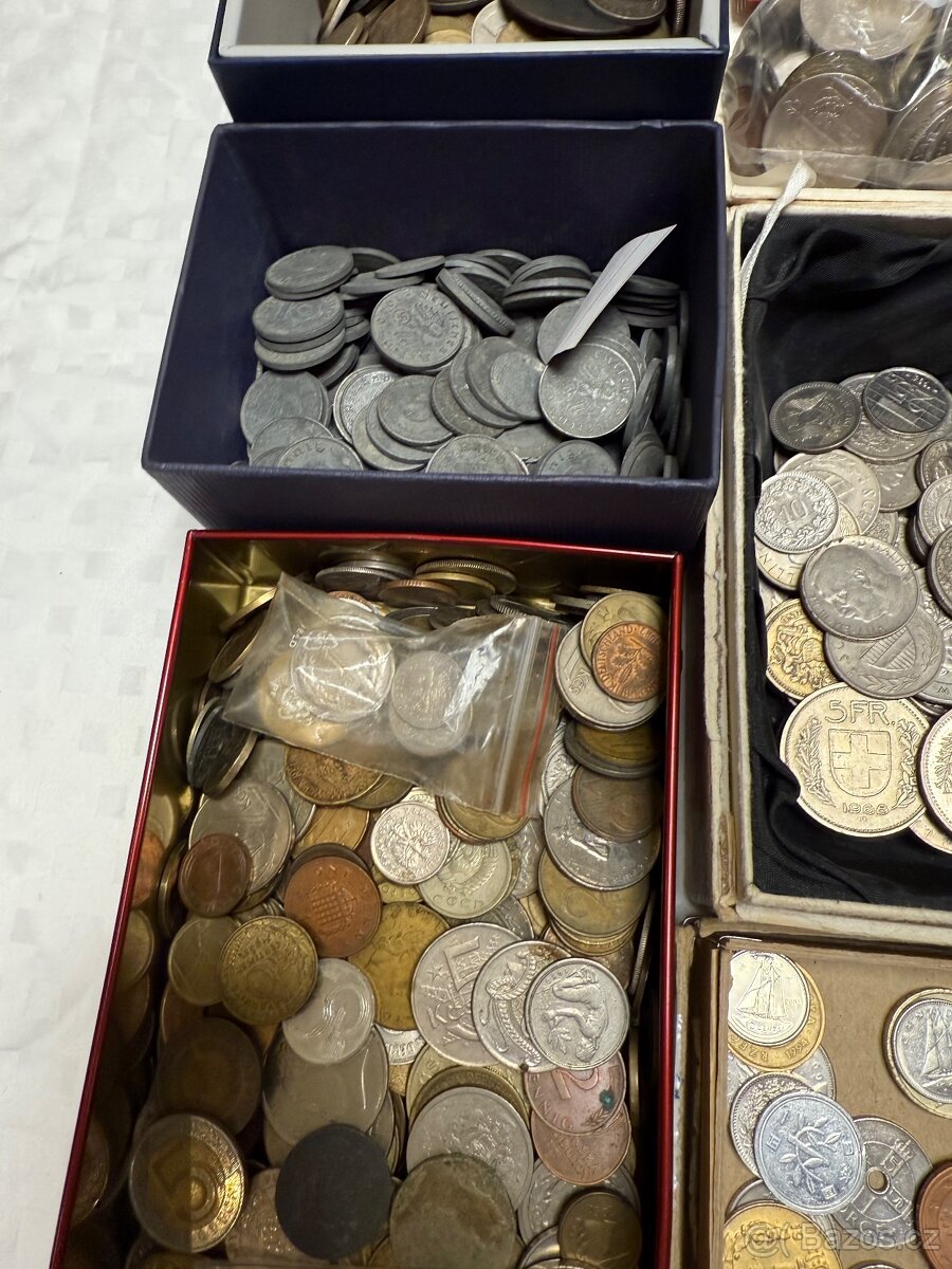 Prodám velkou sbírku starých mincí – různé země, různé roky. - 17