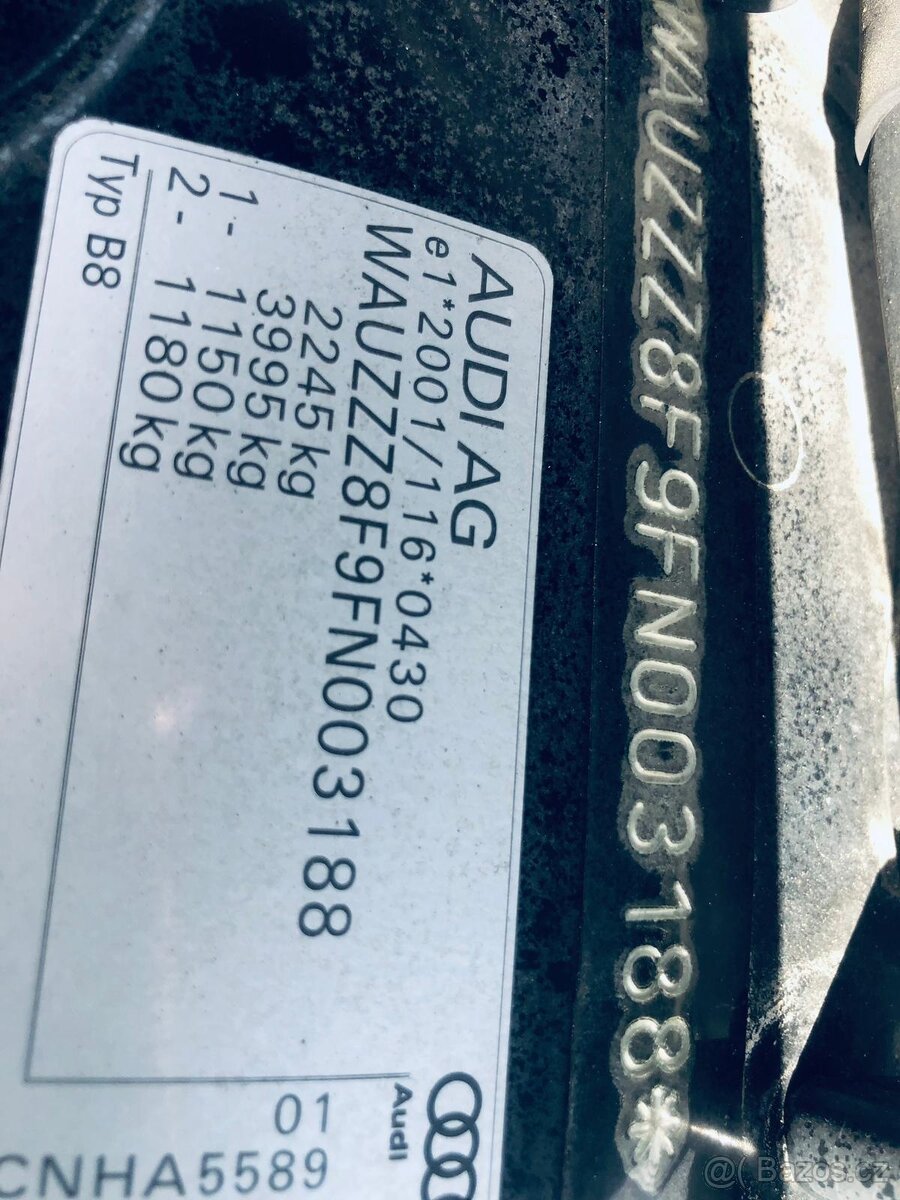 AUDI A5 2,0 TDi S-line cabrio rv 2014 - 17