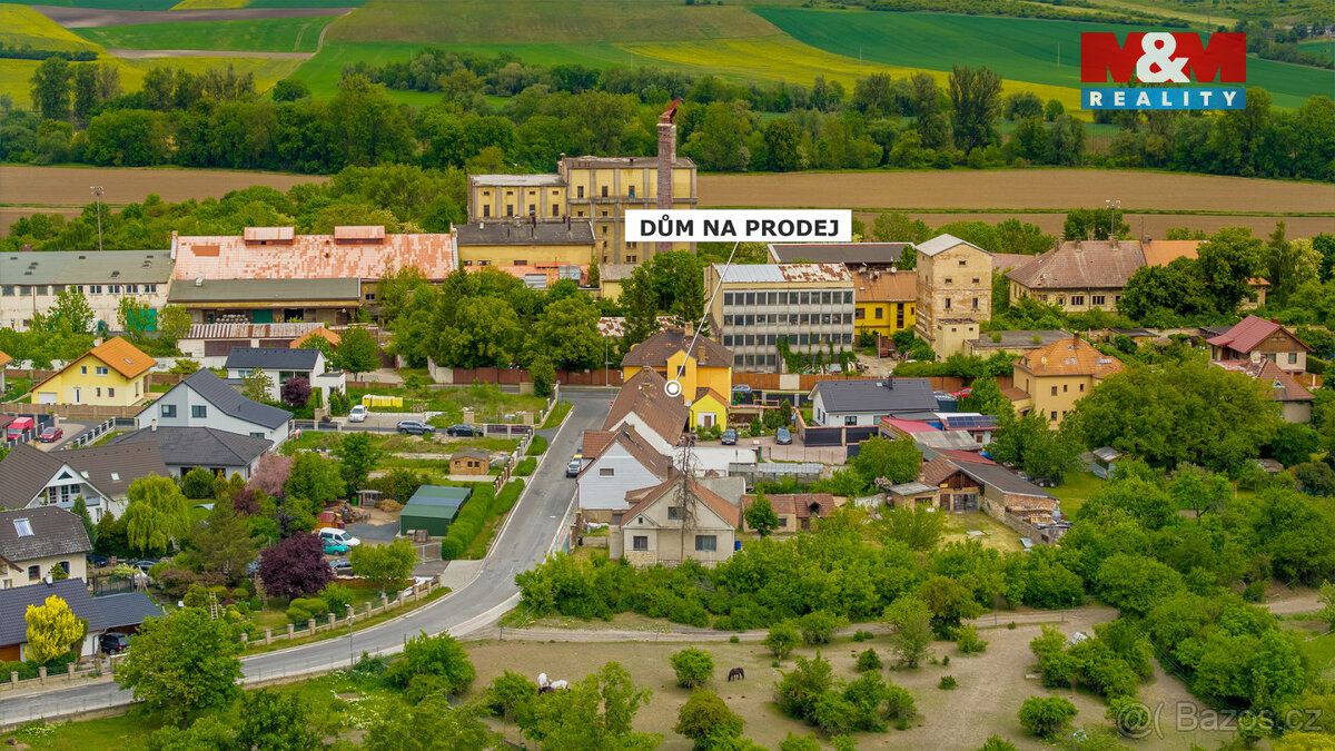 Prodej nájemního domu, 732 m², Černčice, ul. Husova - 17