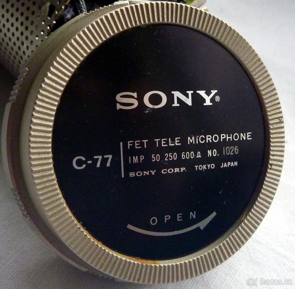Raritní puškový mikrofon Sony C 77 - 17