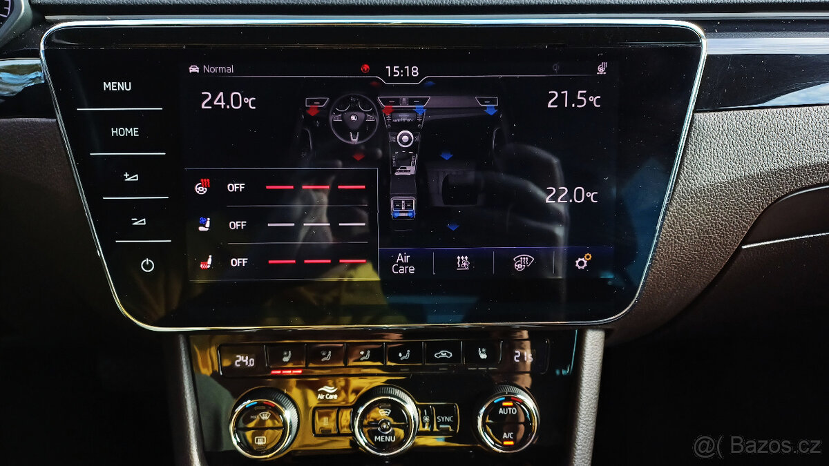 Superb combi L&K 2.0TDI 140kW 4x4-WEBASTO-koup.ČR-NEHAV-DPH - 17