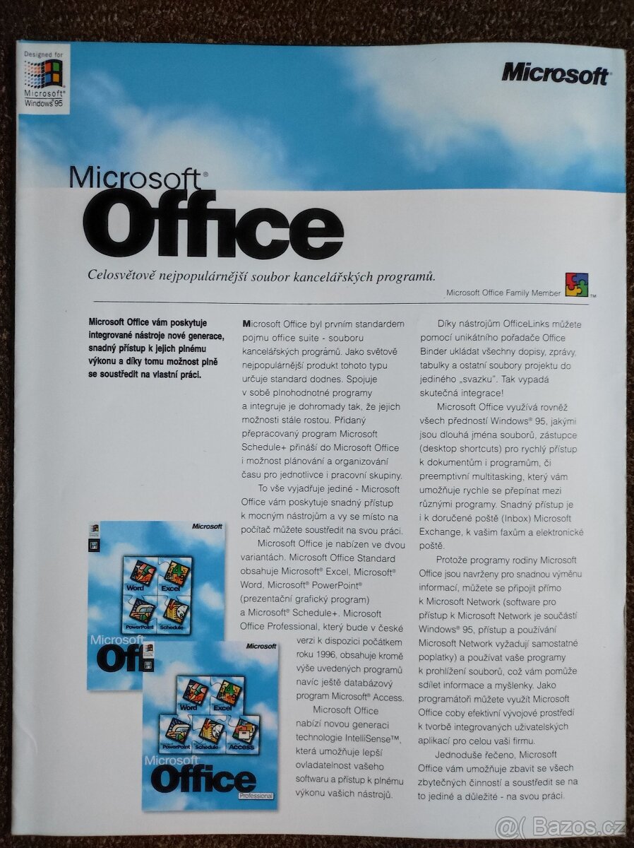 Počítačové nabídky 1. pol. 90 let HW SW Windows - 17