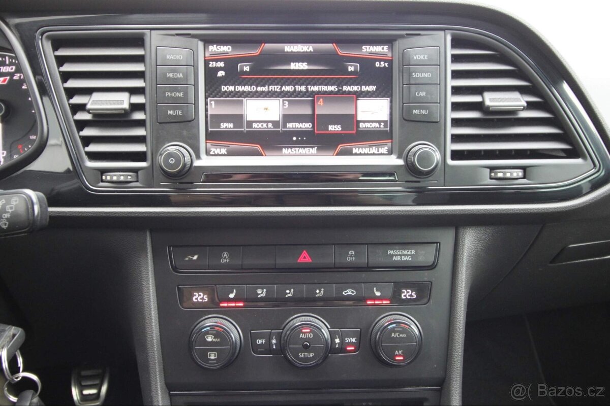 LEON CUPRA 280,2.0TSI-206kw,6st.m,FullLED,Navi,SVOR,2016 - 17