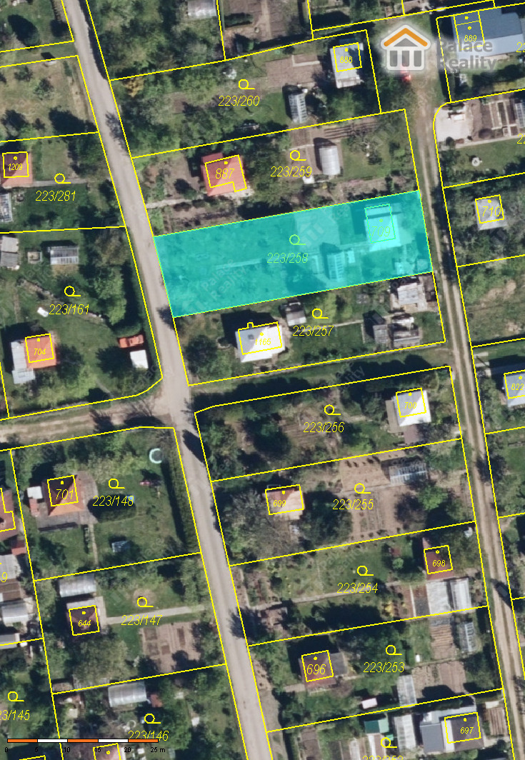 Prodej rekerační chatky se zahradou 599 m2 - 17