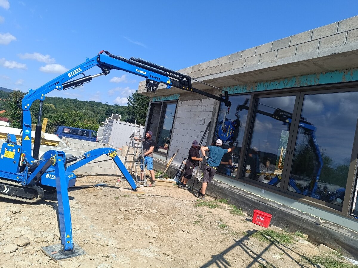 Jeřáb... Mini jeřáb... Pásový mini jeřáb... - 17