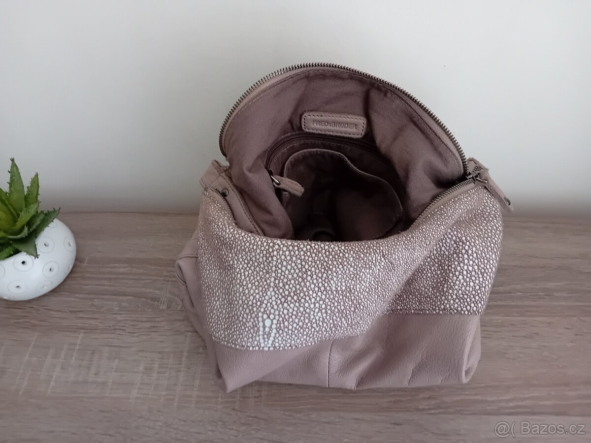 FredsBruder dámská luxusní hobo kabelka kožená - 17