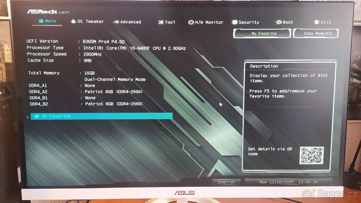 Herní PC - i5 9400F, GTX 1070 8GB, 16GB DDR4, SSD NVMe - 17