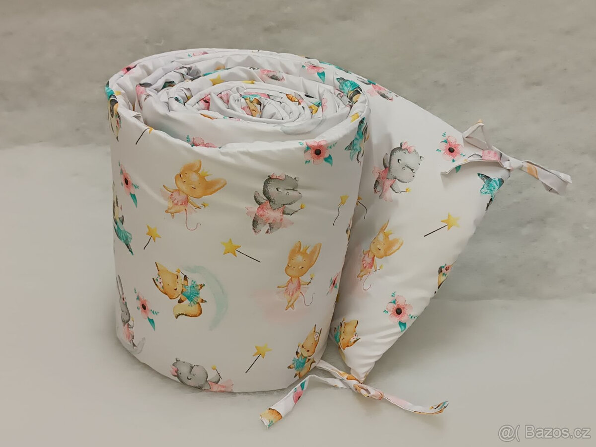 Nový mantinel do postýlky mix vzorů - 17