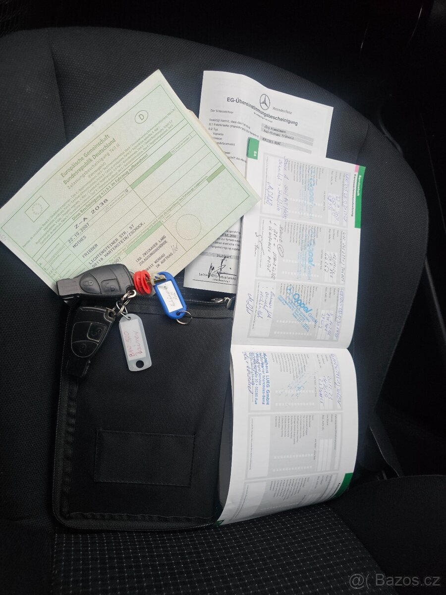 Prodám MERCEDES-BENZ B200 100KW benzín rok.v.10/2007 - 17