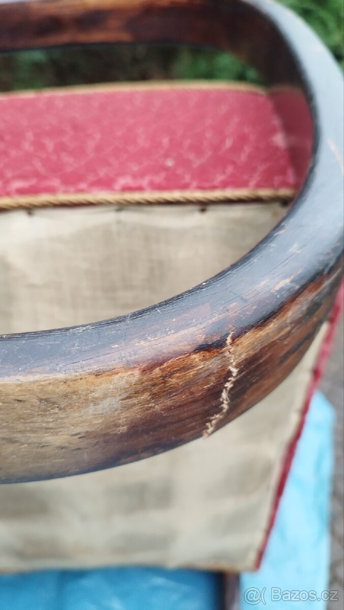 Prodám párová křesla Halabala H-269 - 17