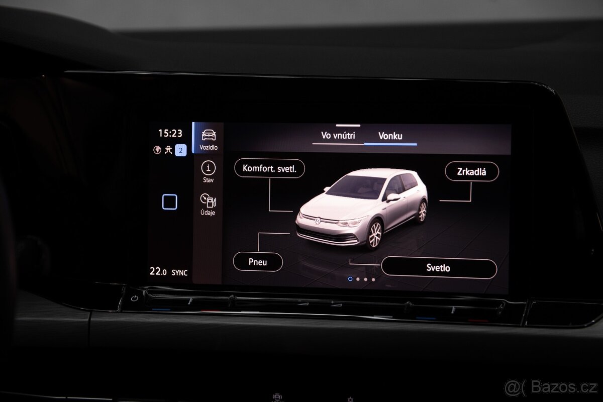 Volkswagen Golf 1.5eTSI 96kW, automat, 2021, DPH - 17