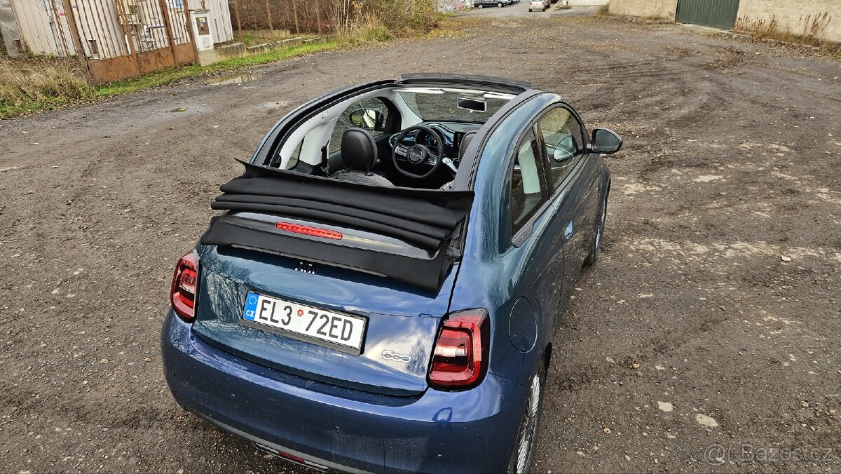 Fiat 500E Cabrio 87kW 42Ah bat Oceano - 17