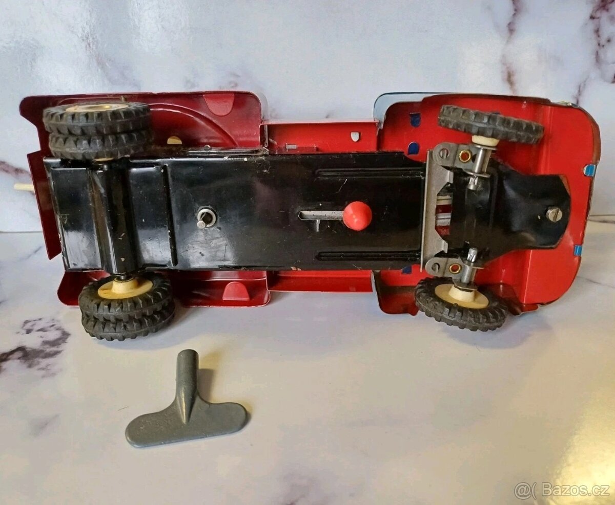 ITES Model auta Škoda 706 RT Jeřábový vůz na klíček TOP - 17