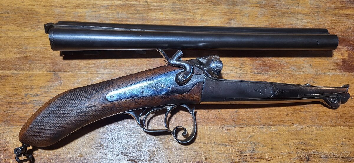PUŠKA BROKOVNICE PISTOLOVÁ CAL 16 TOP - 17