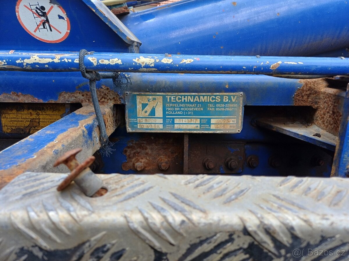 MAN TGA 28.390 6X2 hákový nosič kontejnerů - 17