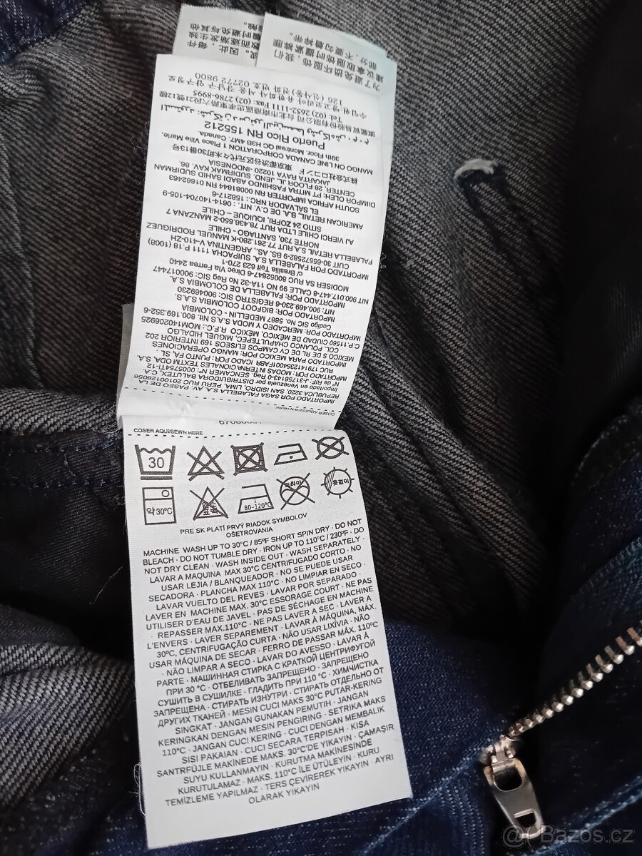 Mango dámské balloon džíny vel. S - 17