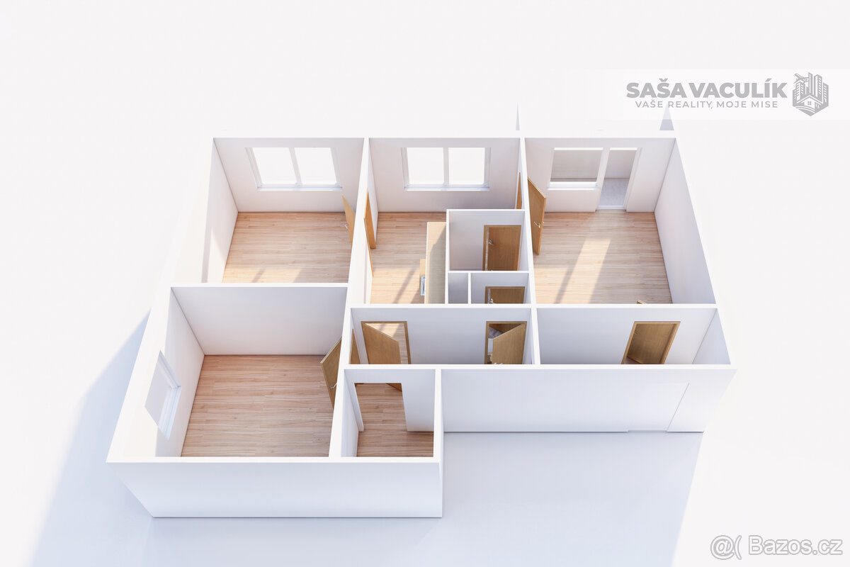 Prodej, byt 3+1, Vsetín - Sychrov, spodní část - 17