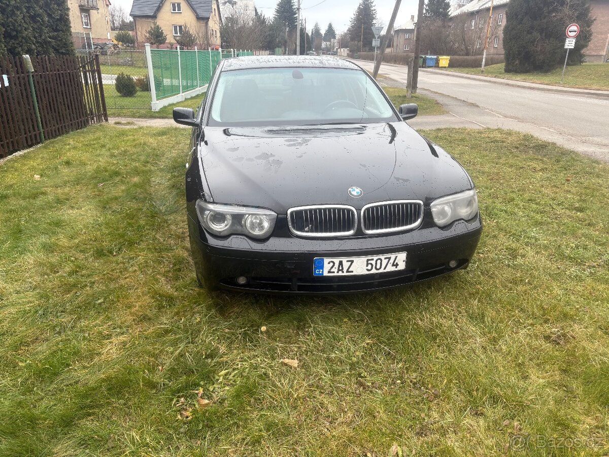 BMW E65 745i V8 245kw LPG pěkný stav - 17