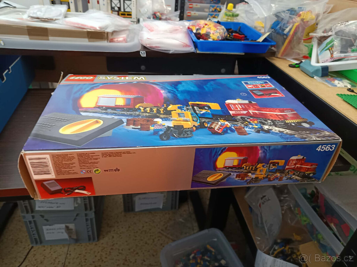 LEGO Train 9V Load N' Haul Railroad +návod +box - 17