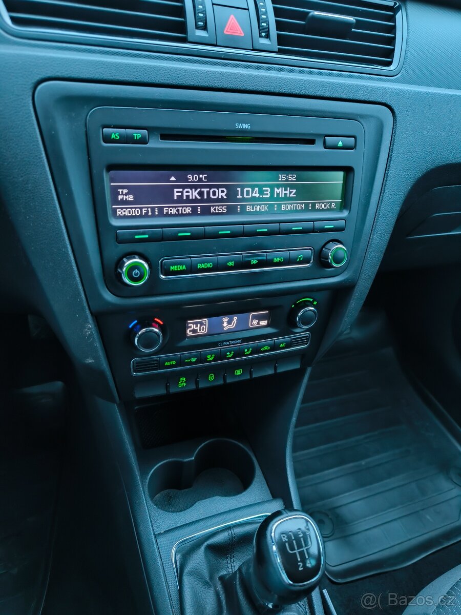 ŠKODA RAPID 1.2 TSI 63kw, r.v. 2013, DOBRÝ STAV, PŮVOD ČR - 17