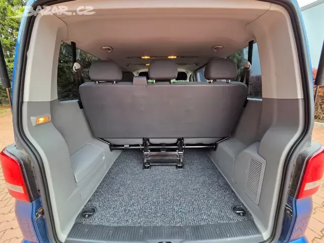 VW Caravelle T5 2.0 TDI 103kW,7.sedadel,Webasto,Tažné - 17