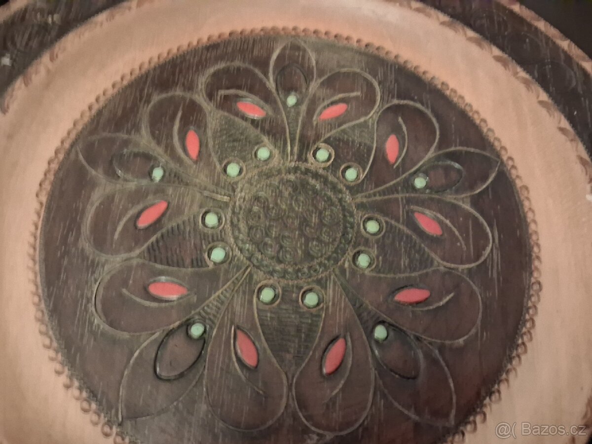 Chalupařské dřevěné starožitné dekorace - 17