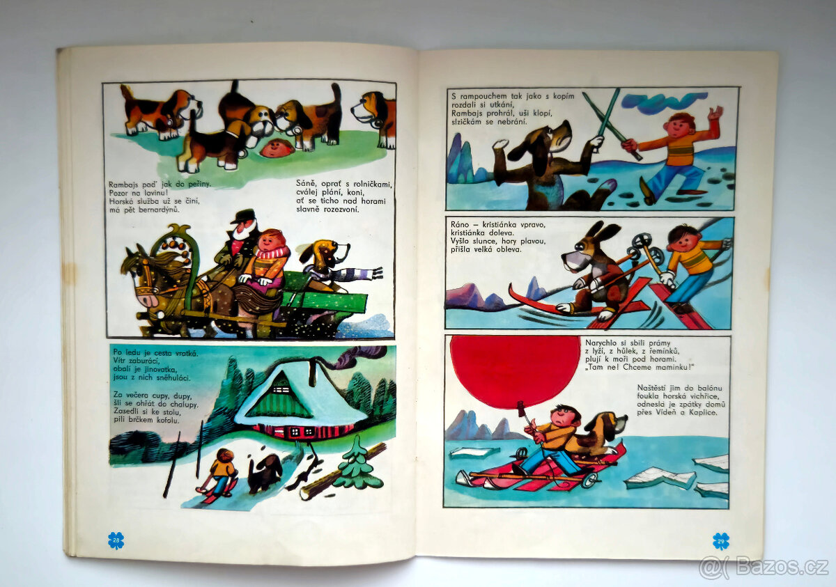 Čtyřlístek č. 28 - Boj o zlato - Original - NELUŠTĚNÝ - 17