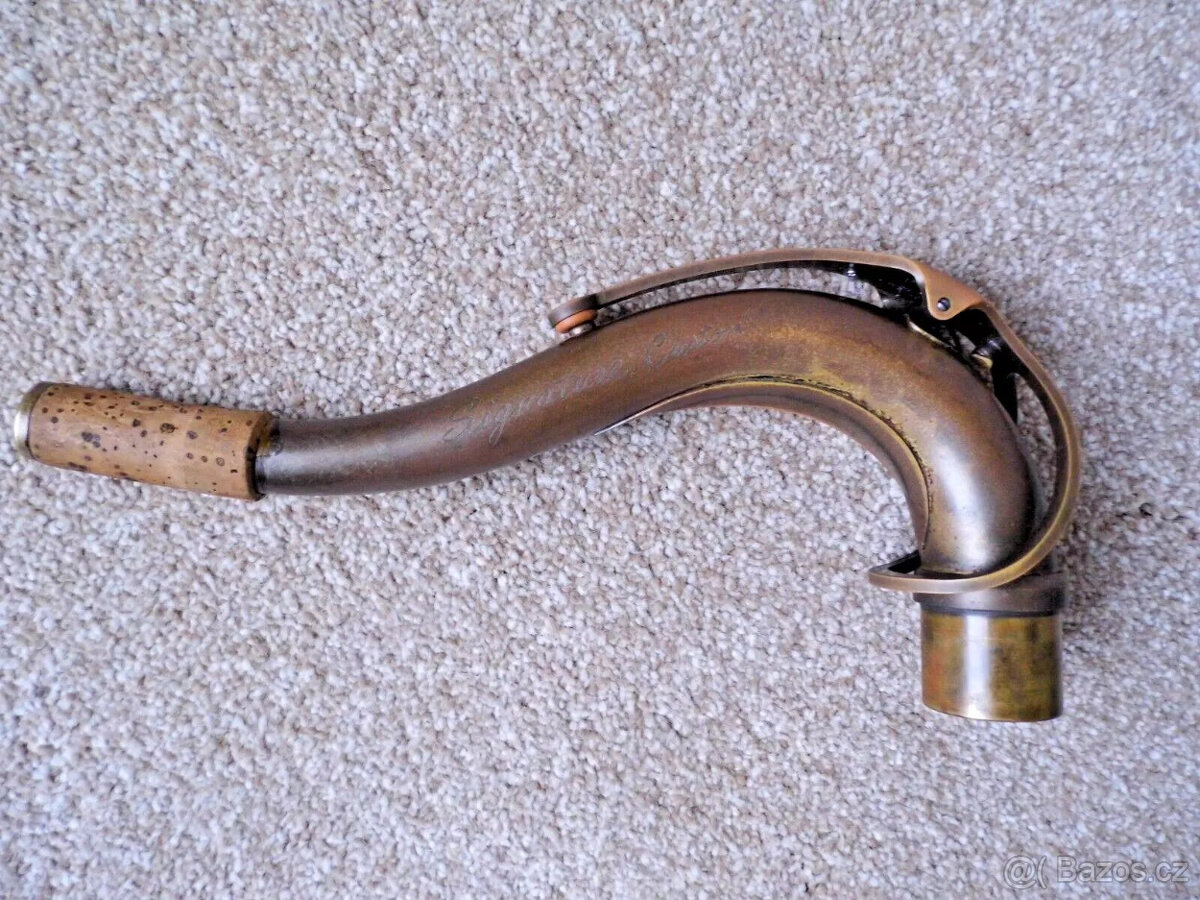 TREVOR JAMES RAW SIGNATURE CUSTOM BARE BRASS TENOR SAX & BAR - 17