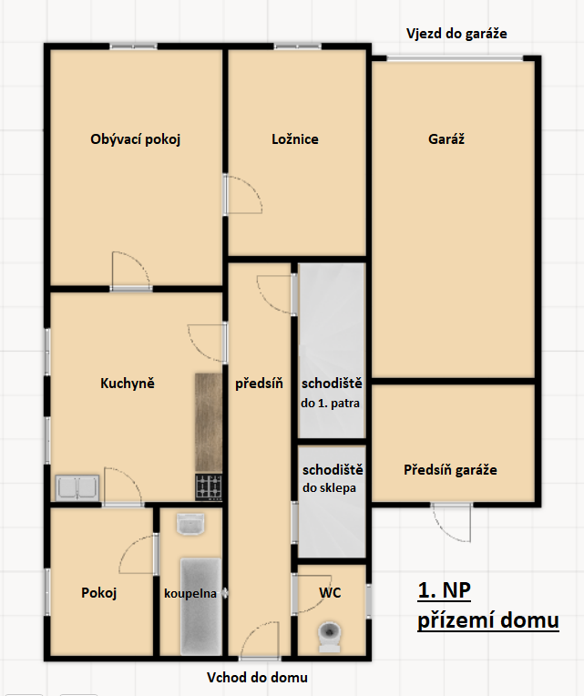 Rodinný dům 8+2, M. Jana Husa 67, Kynšperk nad Ohří - 17