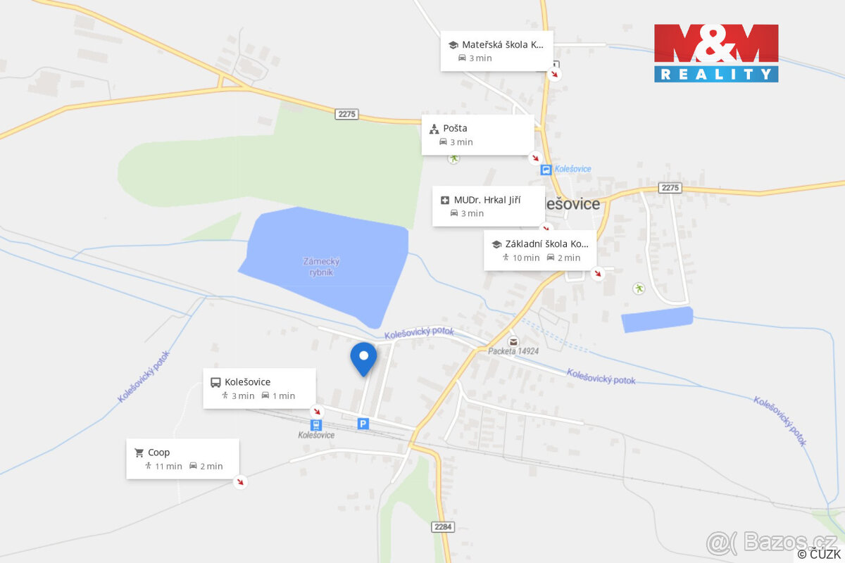 Prodej rodinného domu, 80 m², Kolešovice - 17