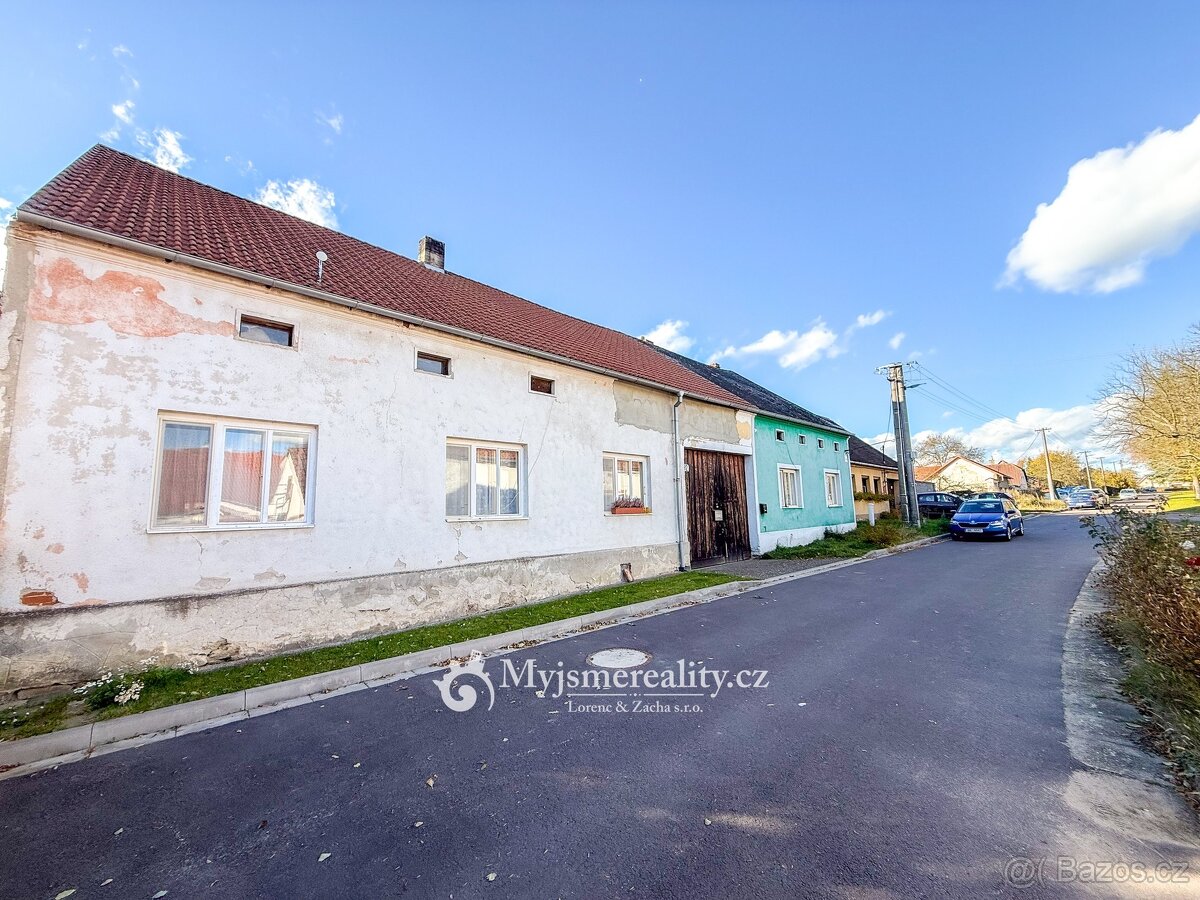 Prodej rodinného domu s pozemkem 923m², 3+1, 90 m², Šafov, o - 17
