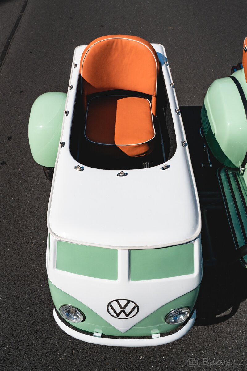 Veterán Piaggio Vespa Scooter VW sidecar (1977) - 17