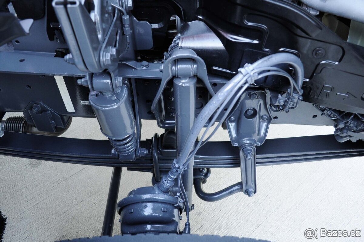 MERCEDES 12T HÁKOVÝ NOSIČ KONTEJNERŮ HYDRAULICKÁ RUKA EU6 - 17