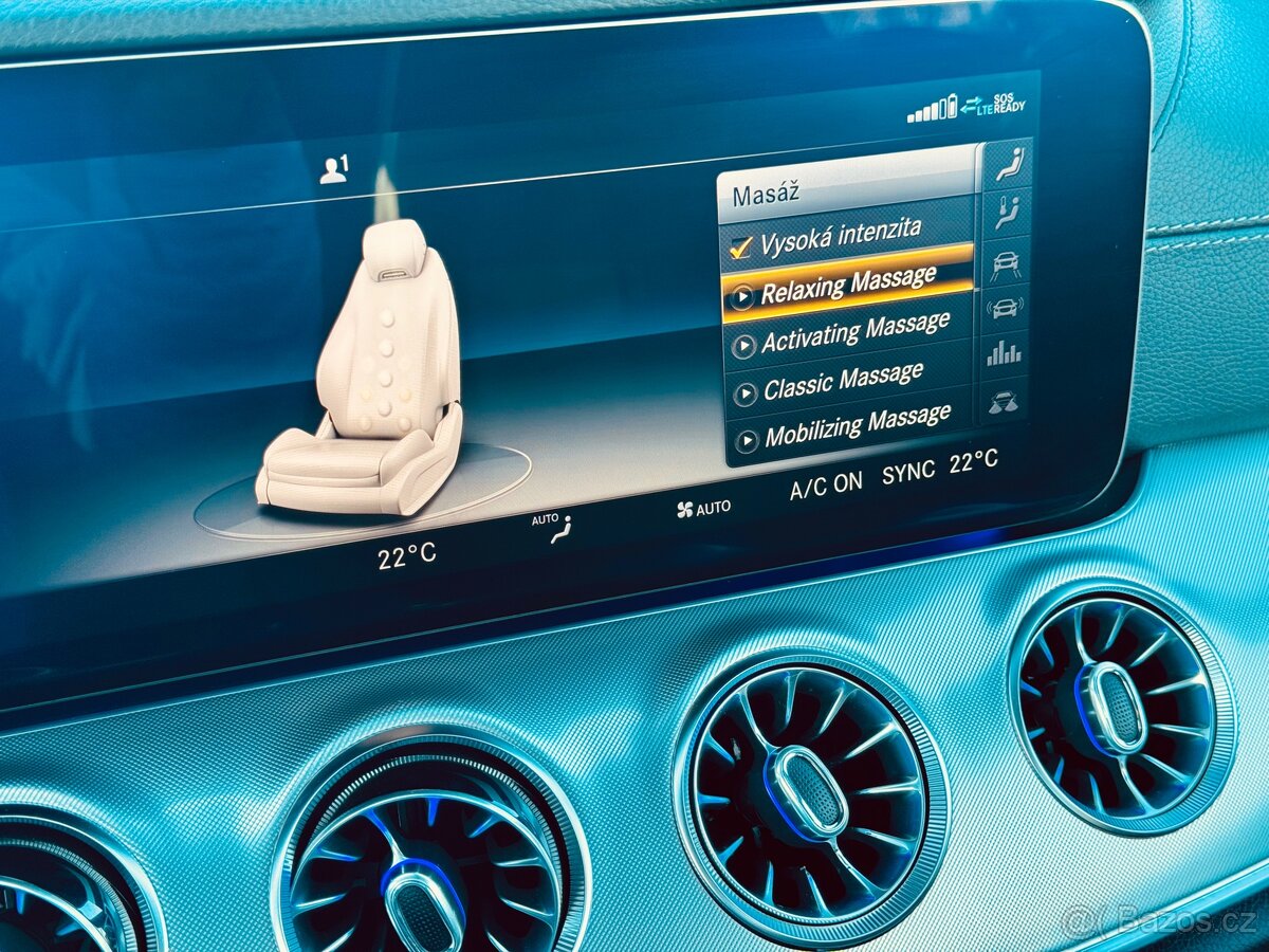 Mercedes Benz E cabrio - WEBASTO - MASAZE - 17