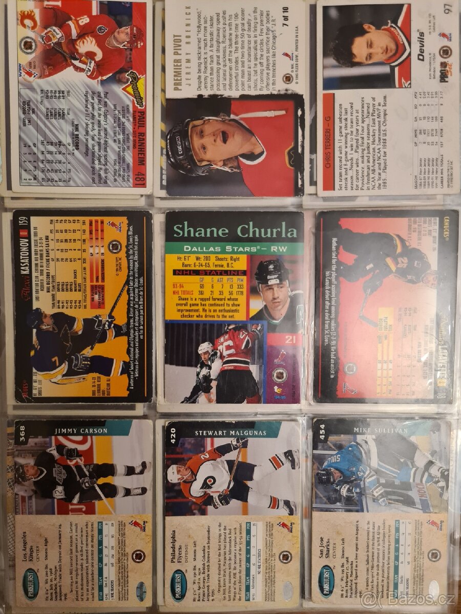 Hokejové kartičky NHL, inzerat 1z2 - 17